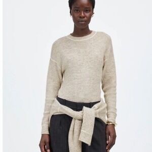 Madewell Ribbed Alpaca Blend‎ crewneck Sweater XXS oversized
